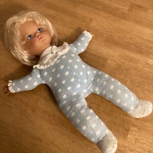Vintage Hush-a-Bye Talking Baby Doll